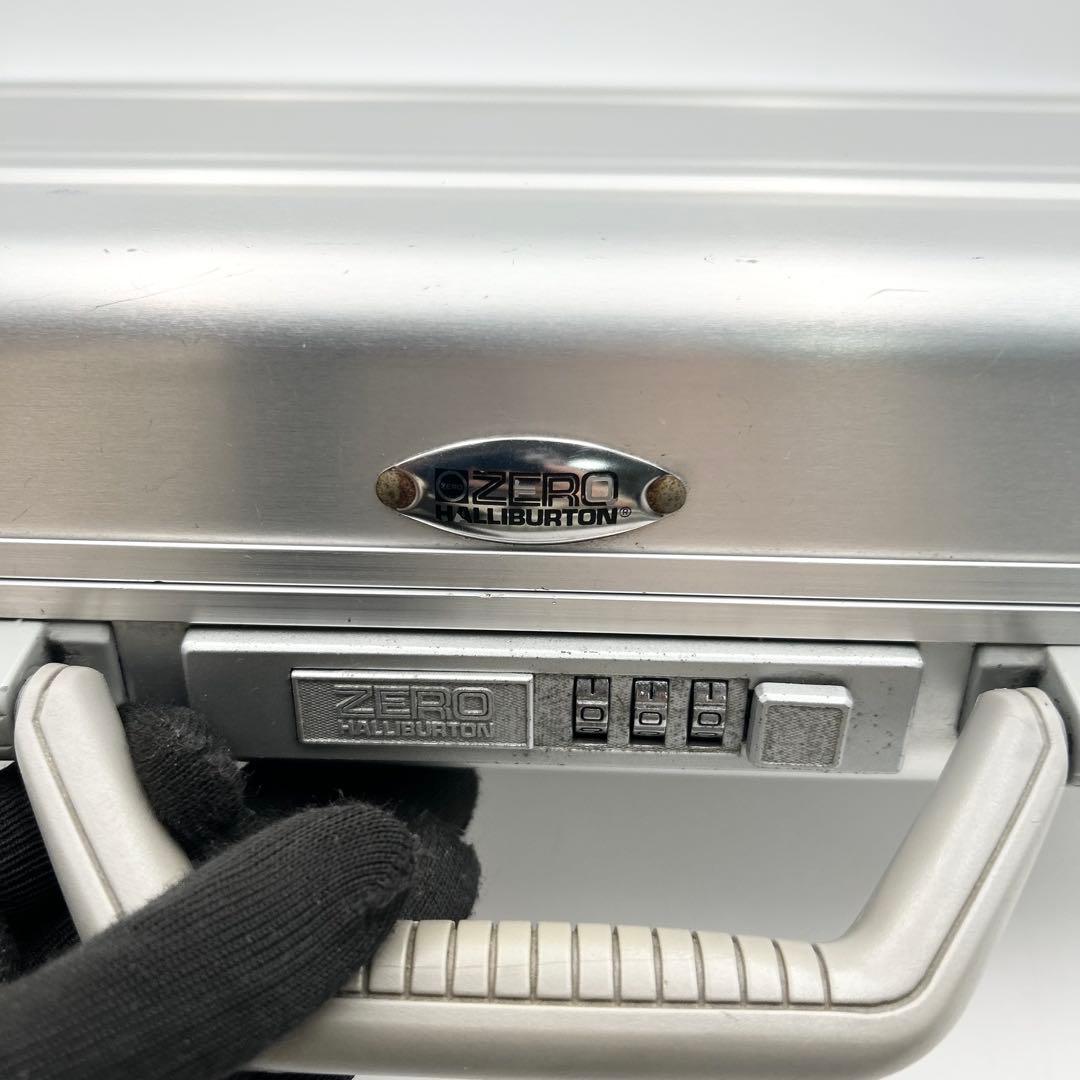 希少✨ ゼロハリバートン アタッシュケース 2way ビジネスバッグ シルバー