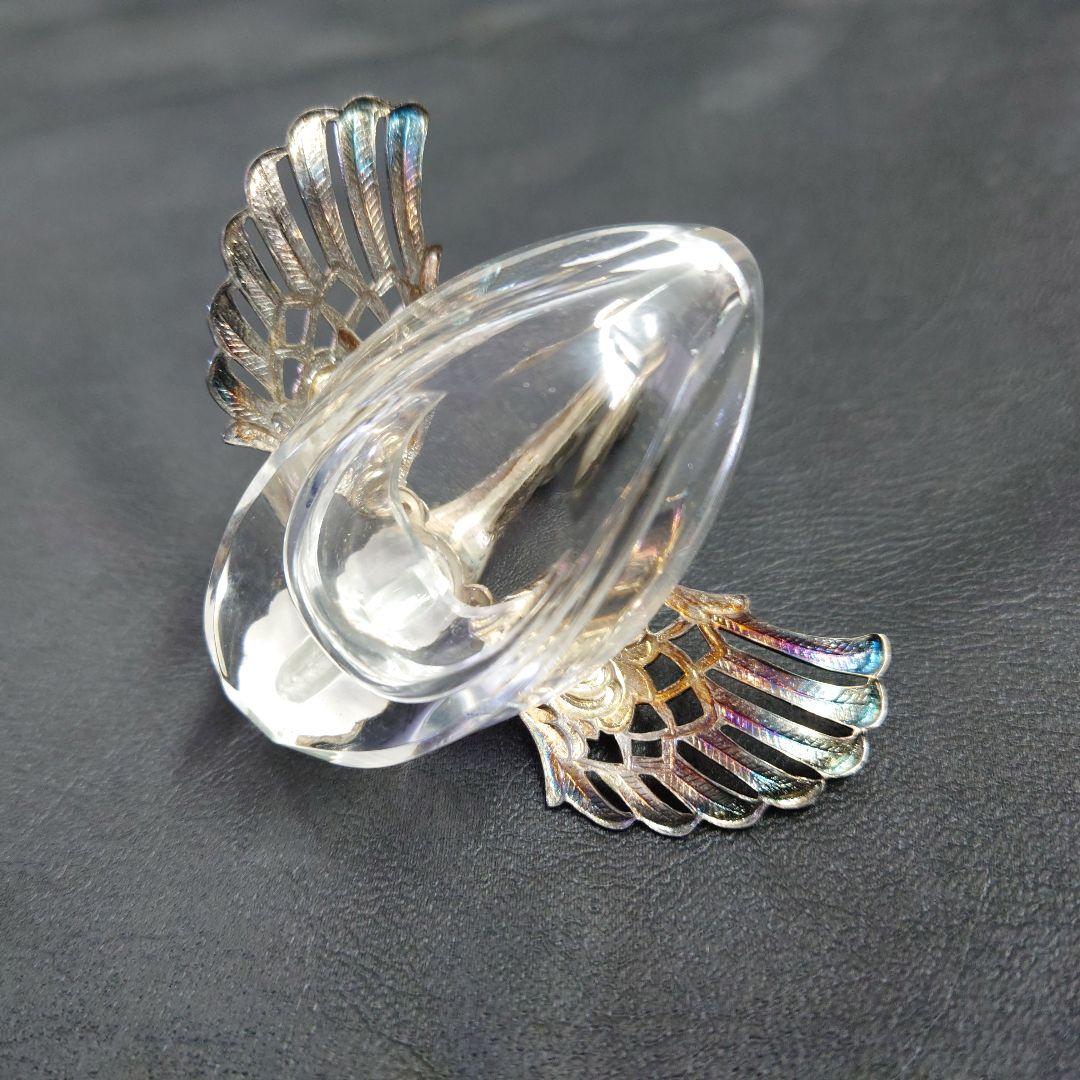Silver 白鳥ヴィンテージ調味料入れ小物入れ