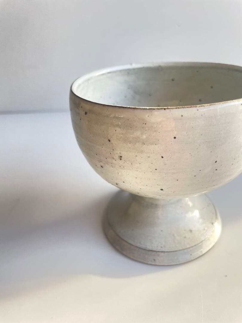 ゴブレット 白磁 作家 中里隆 唐津 粉引き 民藝 陶器