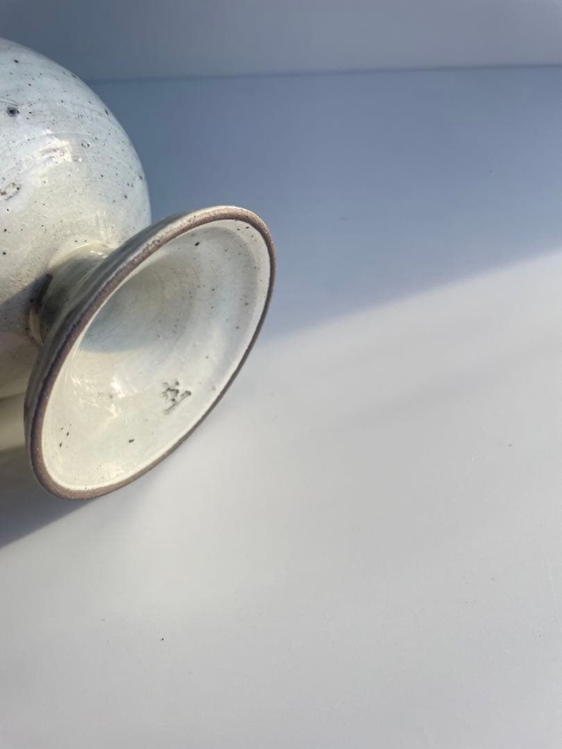 ゴブレット 白磁 作家 中里隆 唐津 粉引き 民藝 陶器