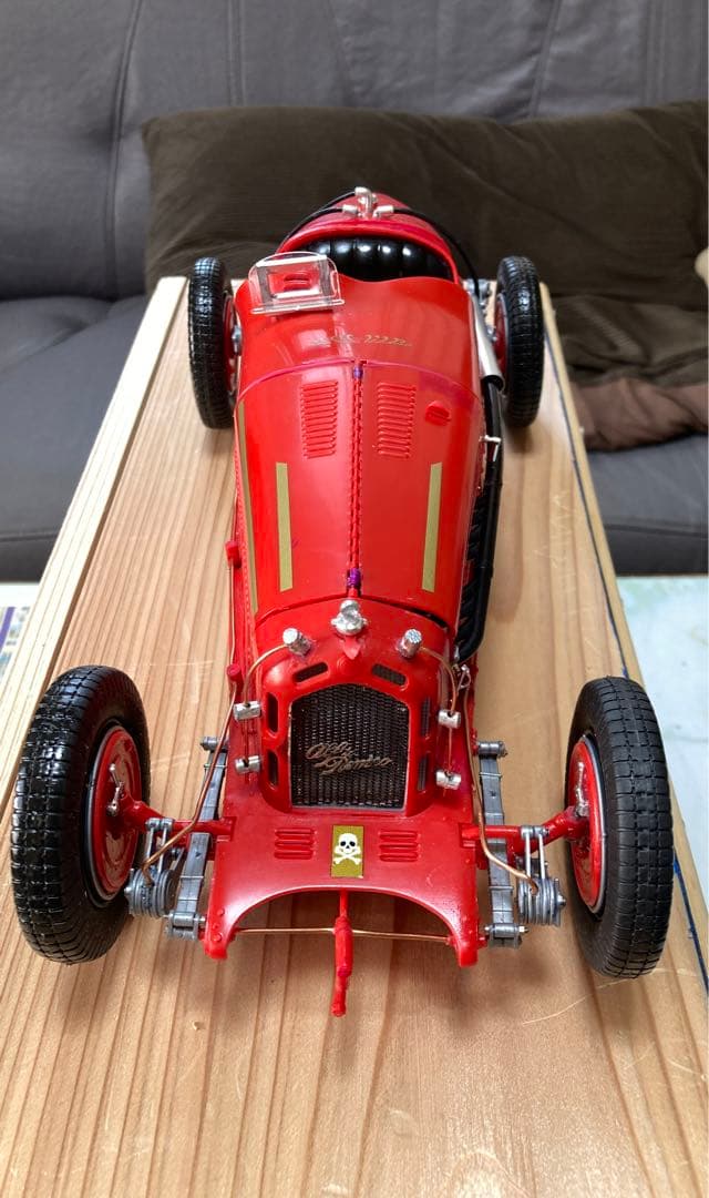 イタレリ　自動車模型　完成品　アルファロメオ　1/12