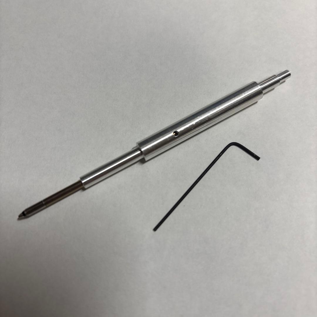 ボナンペン 本花梨瘤源平 真鍮金具 D1リフィルアダプター付き