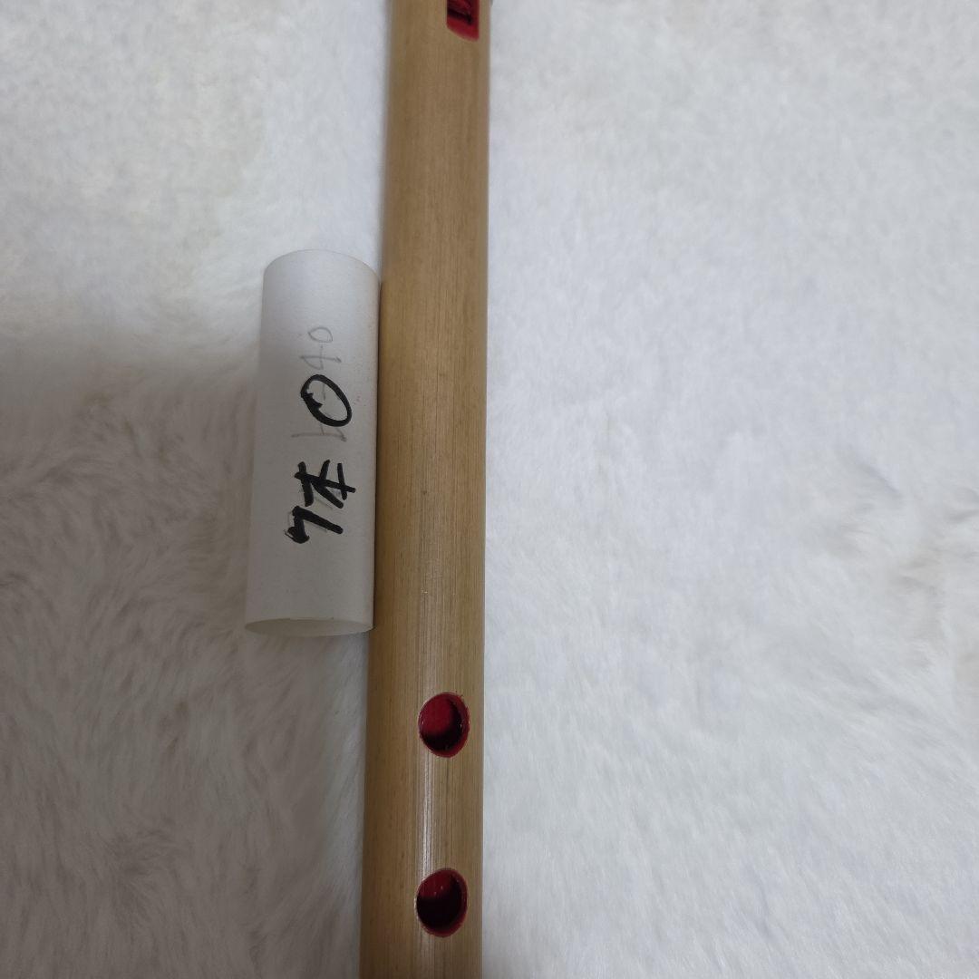 石見神楽を奏でる篠笛 父の手作り 竹製 篠笛 6穴 ナチュラルカラー 和