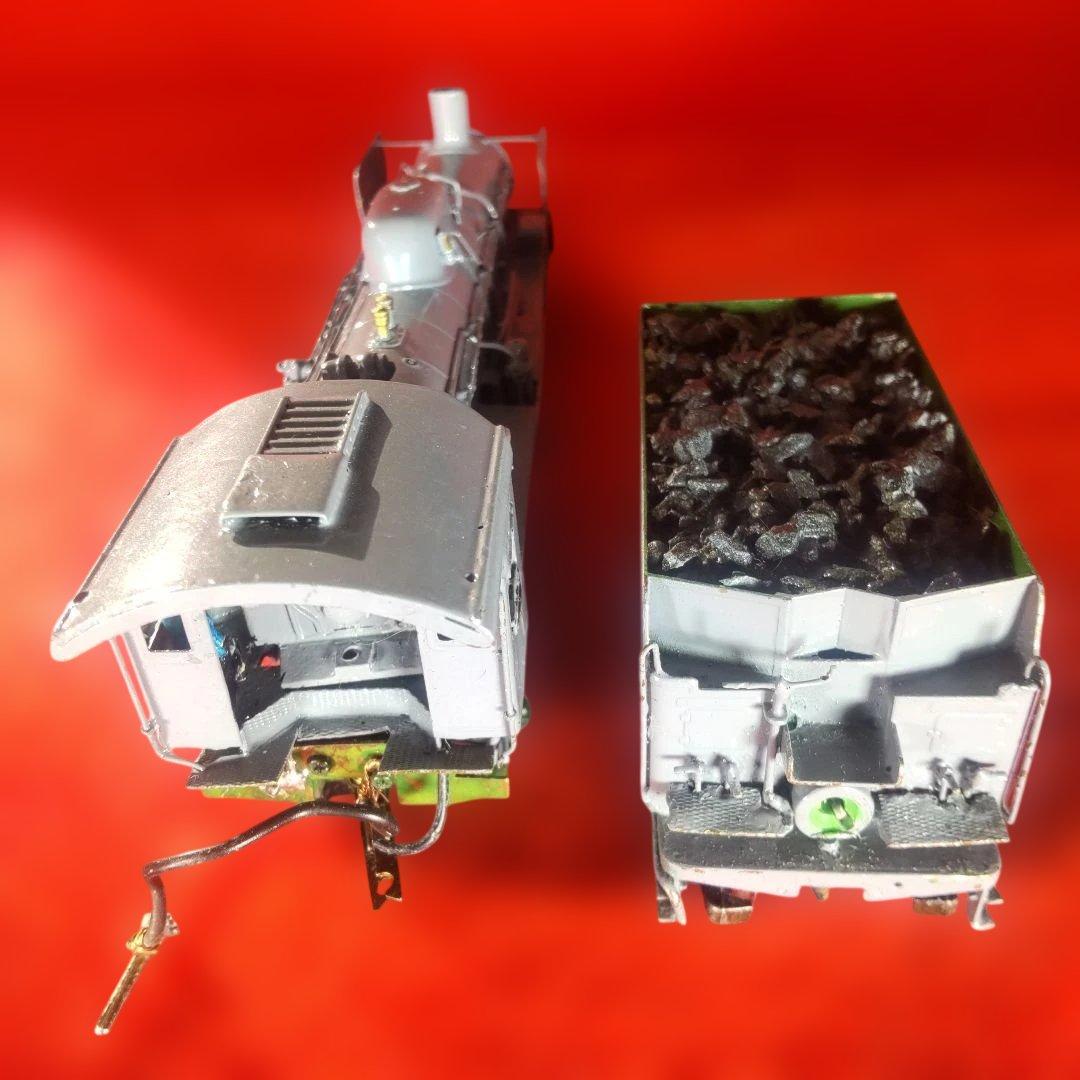 c55，蒸気機関車、ジャンク、HOゲージ