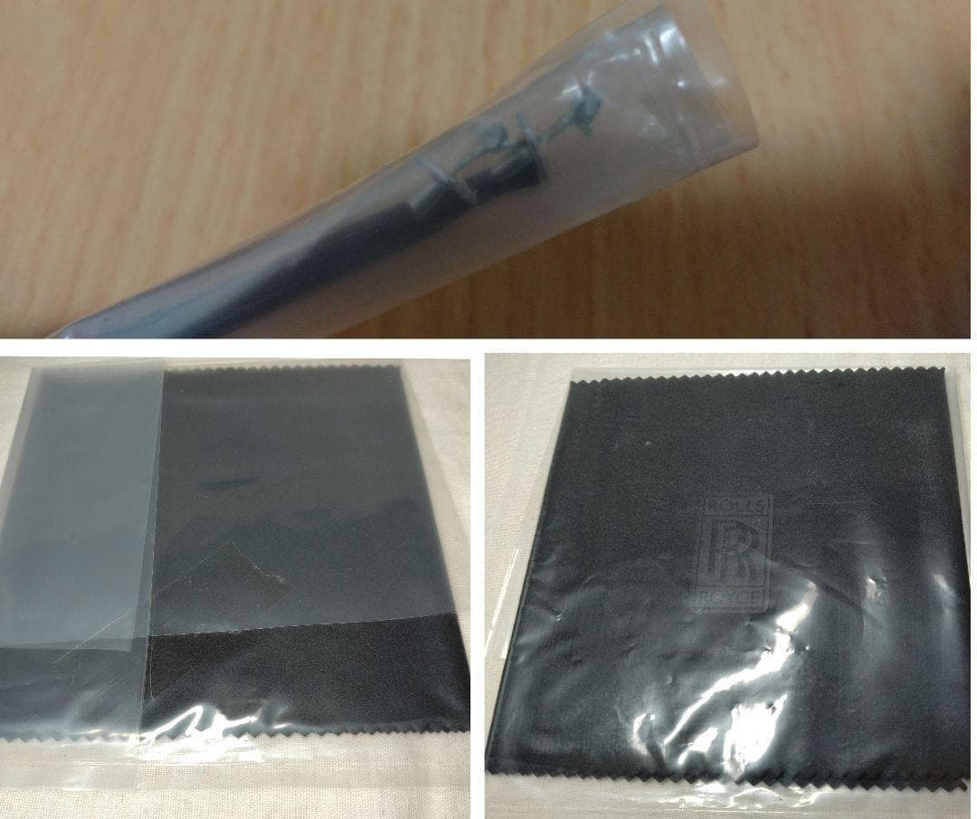 235　京商　1/18　ロールスロイス　ゴースト　黒/シルバー