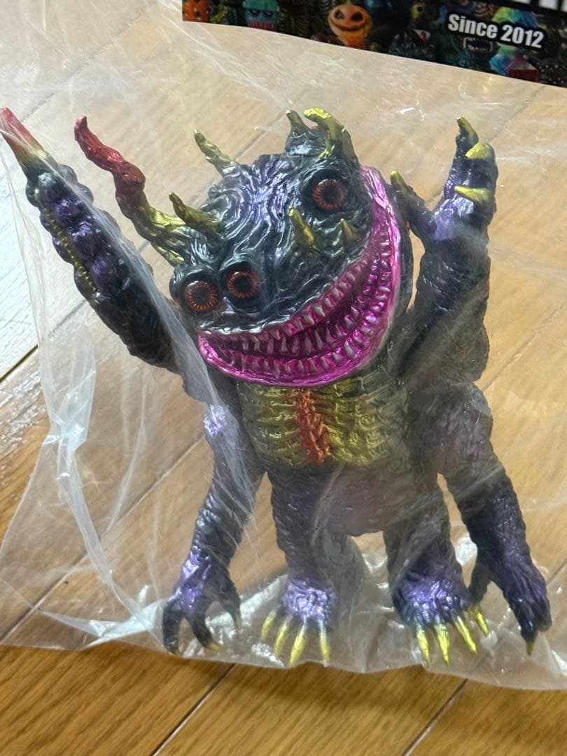 貴重 スカルヘッドバット インディーズソフビ マーミット モンスター フィギュア