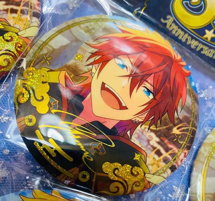 燐音 あんさんぶるスターズ　あんスタ 中国 招募缶バッジ 開花後 限定スカウト