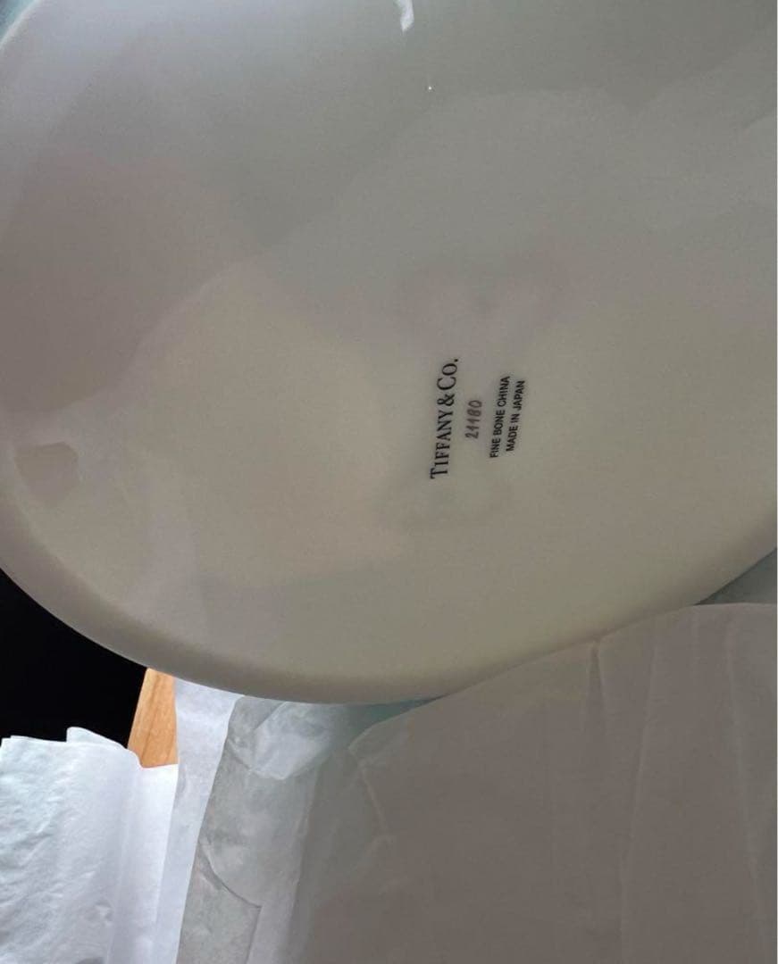 ティファニー ドッグ ボウル ボーンチャイナ フードボウル 餌入れ