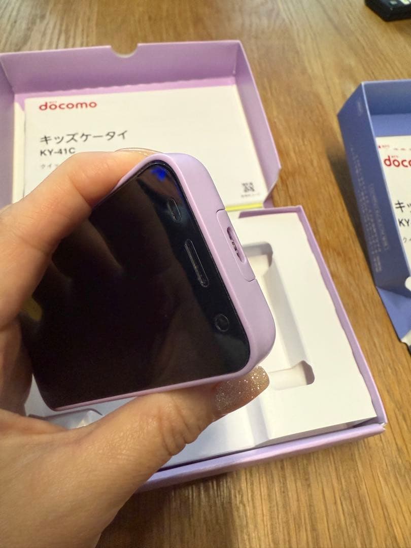 超美品docomo キッズケータイ KY-41C 本体