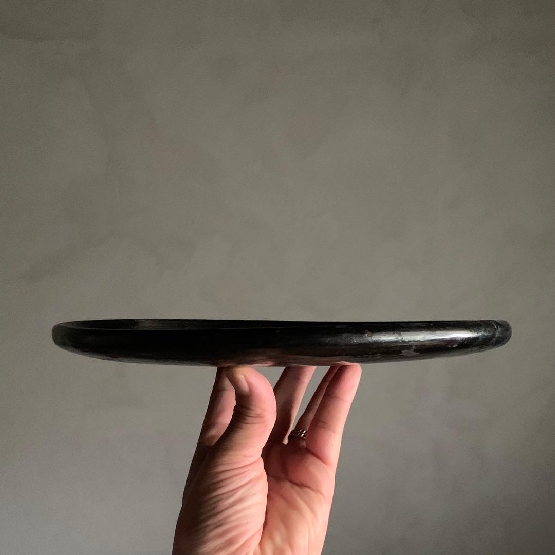 朽木塗 盆 朽木盆 No.3 古美術 古道具 アンティーク 枯れ盆 やつれ盆