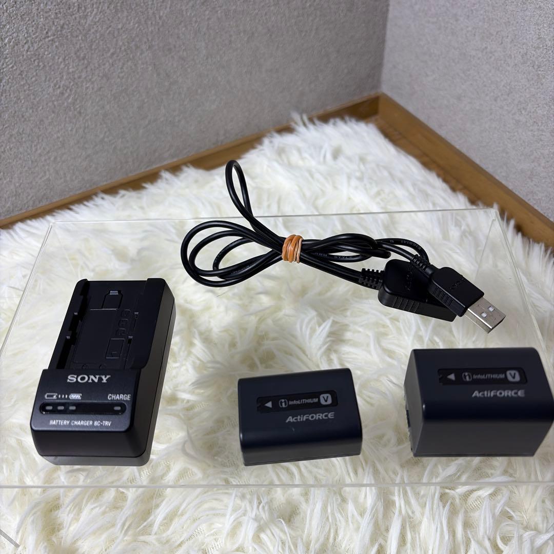 【極美品】SONY ハンディカムHDR-CX390 付属品多数