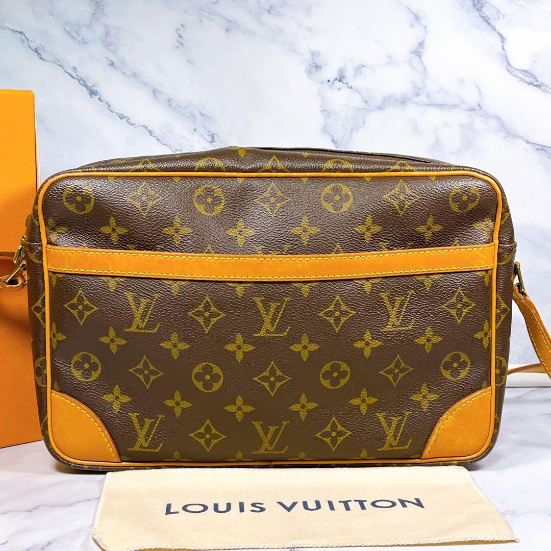 ✨美品✨ ルイヴィトン トロカデロ ショルダーバッグ 斜め掛け モノグラム 茶