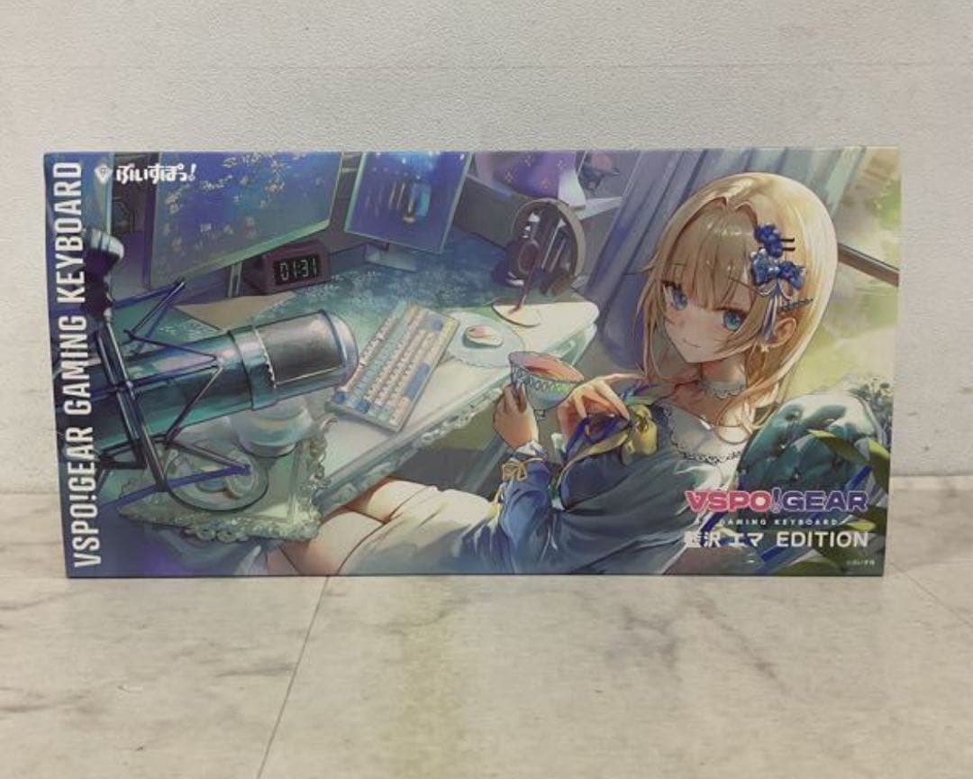 ほぼ未使用】ぶいすぽっ！ 藍沢エマ VSPO! GEAR キーボード - メルカリ