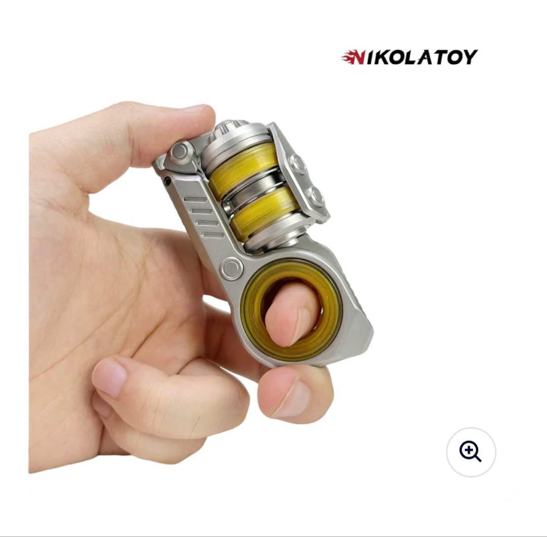 音叉内蔵 フィジェットトイ グレネード型EDC スライダーガンfidgettoy