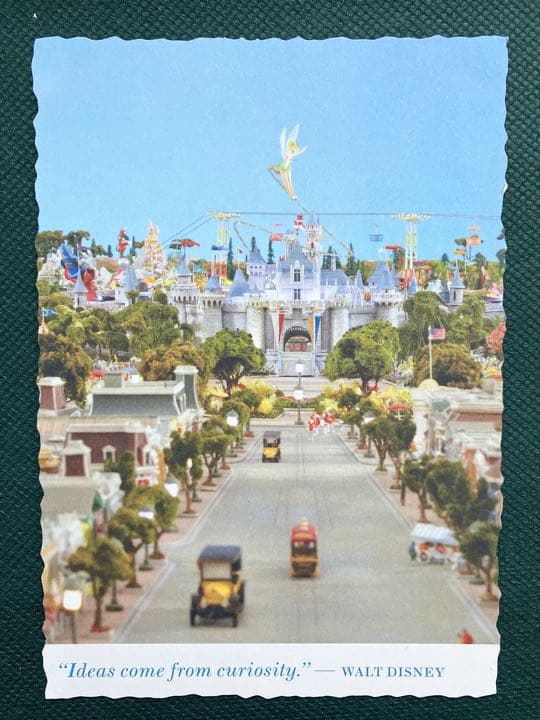 ポストカードセット(ダッフィー、シンデレラ城、ティンカーベル