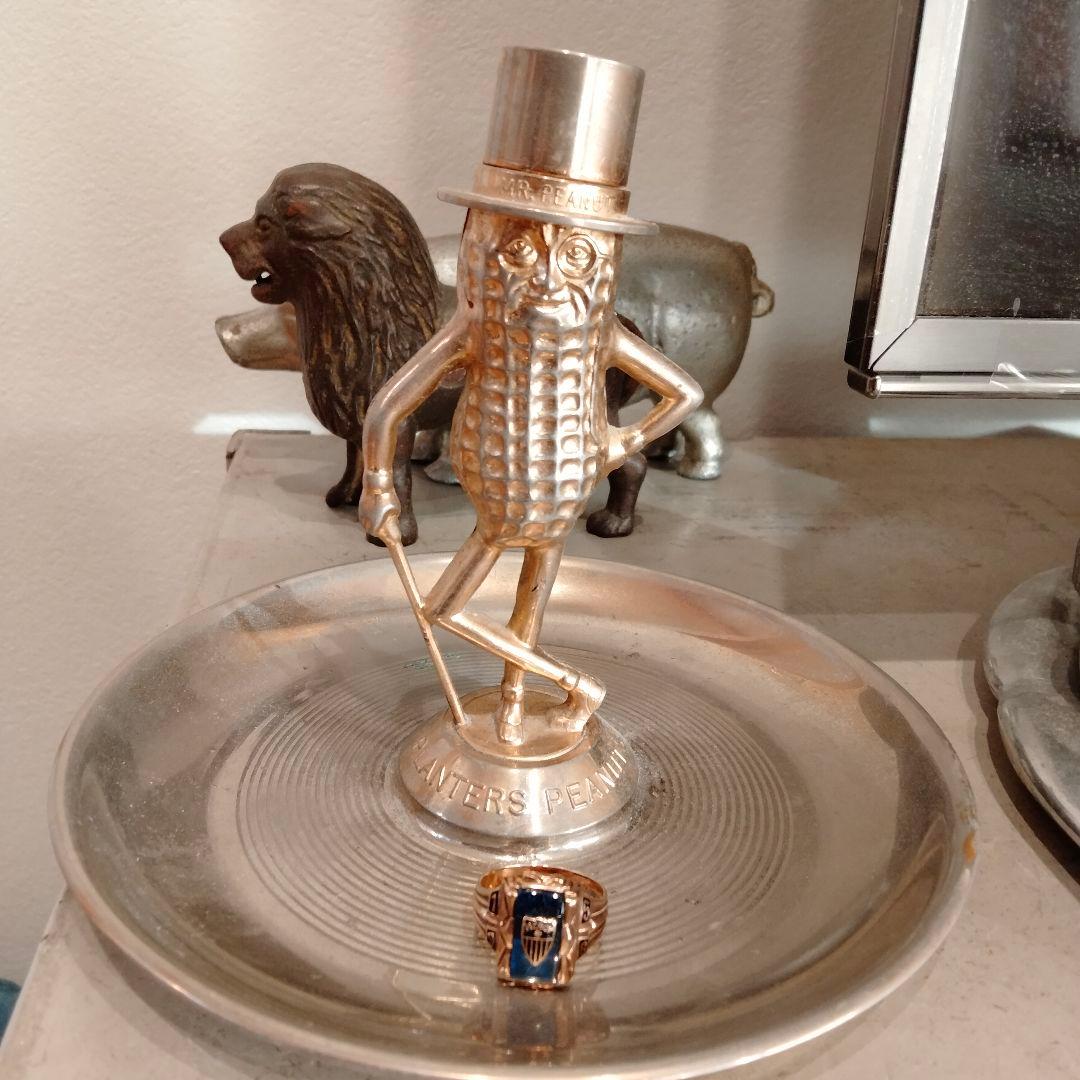 50's ミスターピーナッツ ビンテージ 灰皿 トレイ - メルカリ