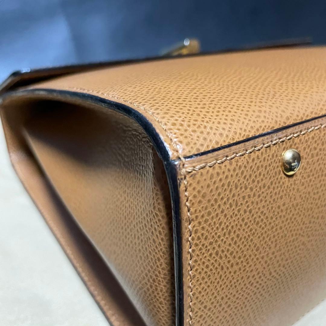 セリーヌ CELINE ハンドバッグ ショルダー付 2wayターンロック 金金具