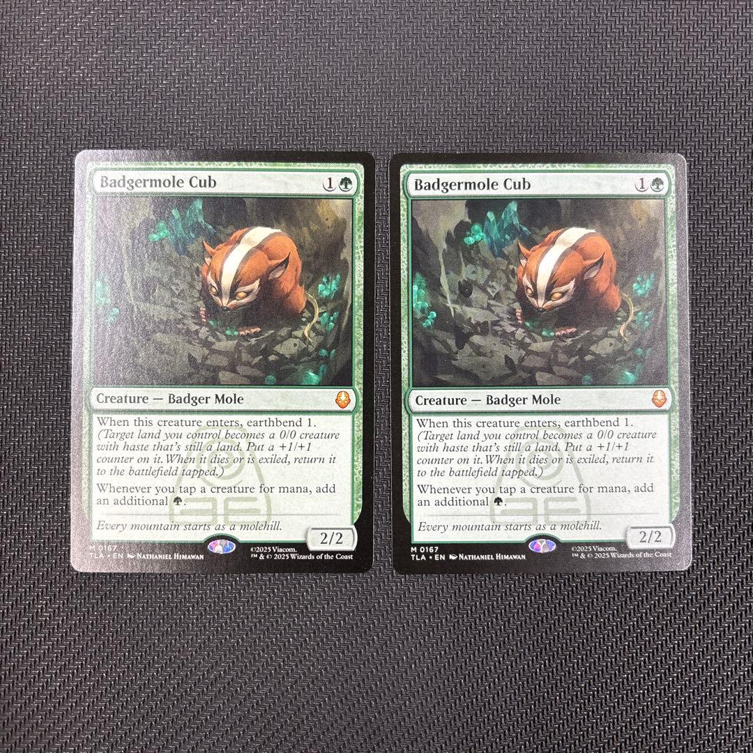 MTG アナグマモグラの仔 英語版 2枚セット - メルカリ