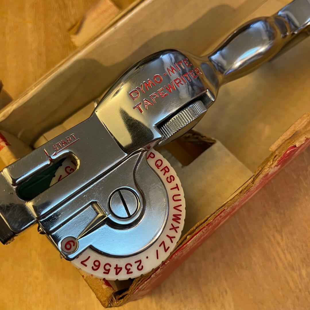 ダイモ テープライター DYMO MITE M-22 ハンマー 管理113-11 DYMO