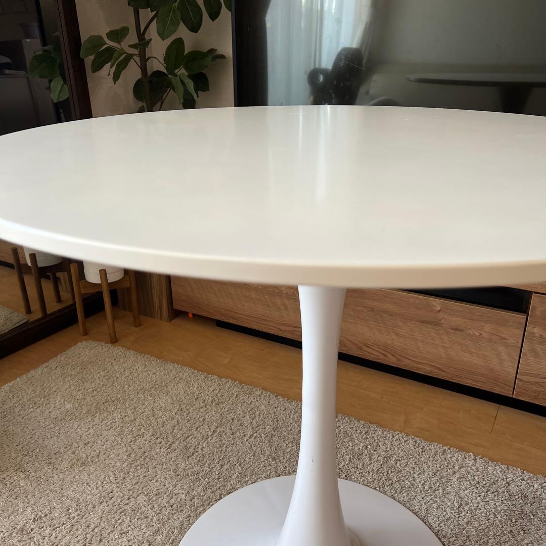 韓国 丸テーブル 円形 ダイニングテーブル