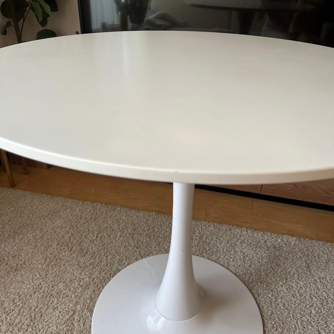 韓国 丸テーブル 円形 ダイニングテーブル