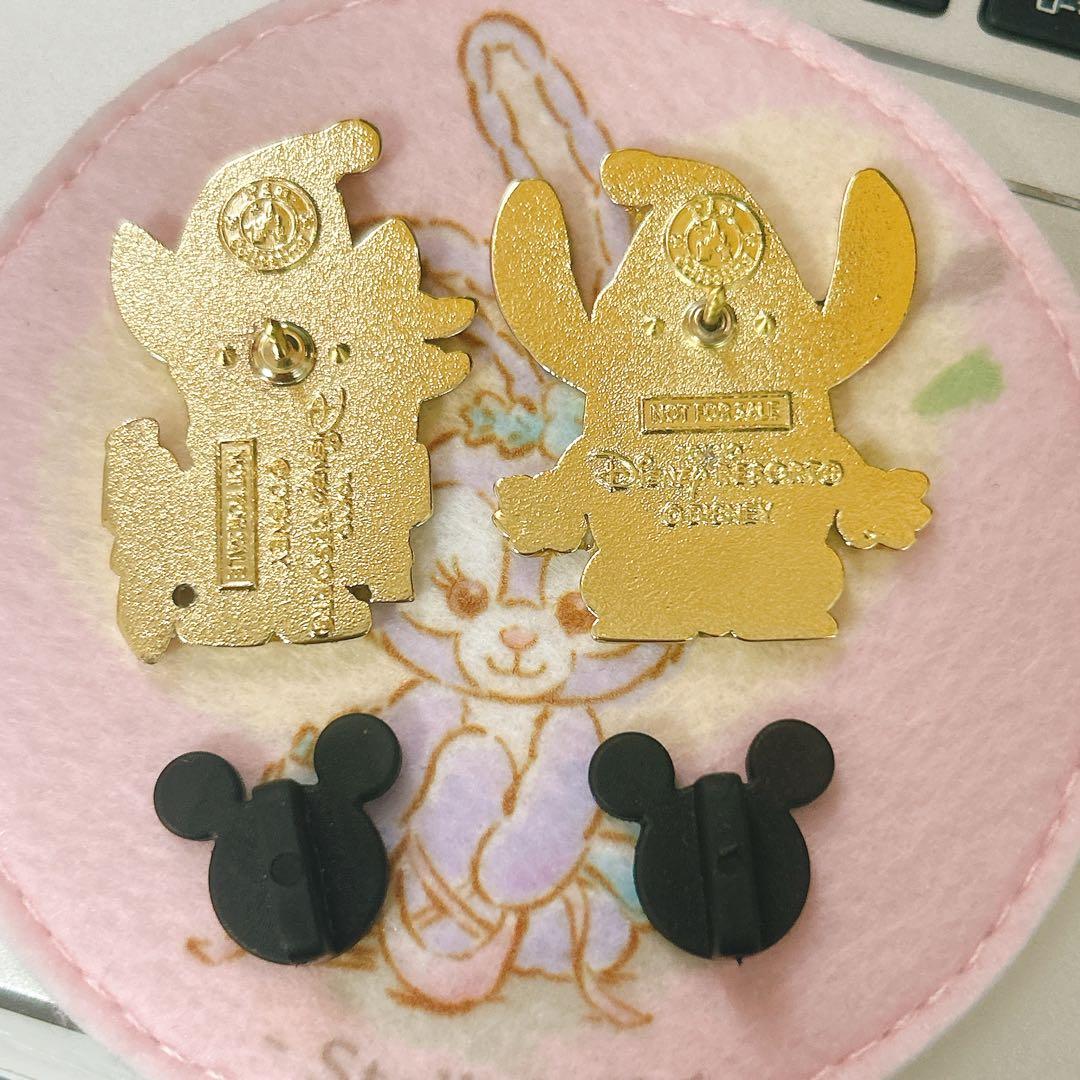 ディズニー ピンバッジ クリスマス サンタ スティッチ シリキ