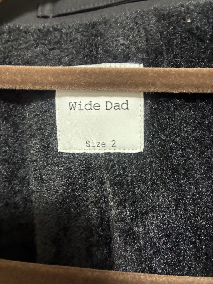 【新品未使用】WIDE DAD OCTA JACKET BLACK