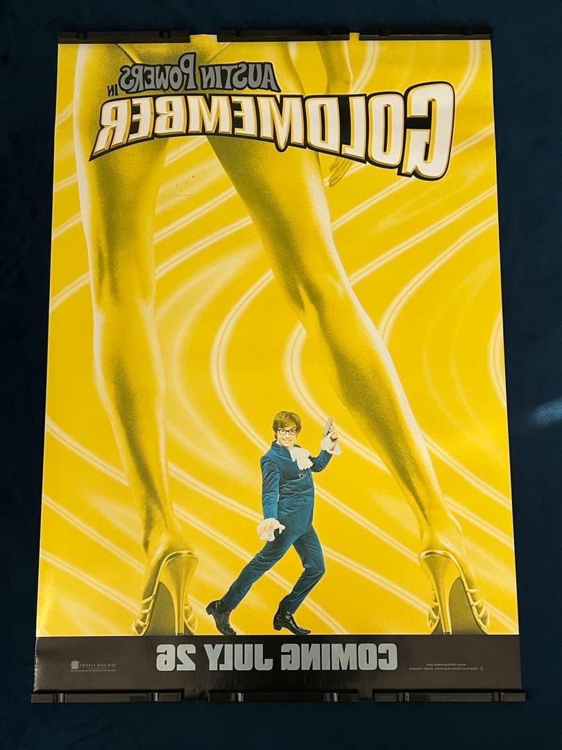 オースティン・パワーズ　ゴールドメンバー　USオリジナル映画ポスター