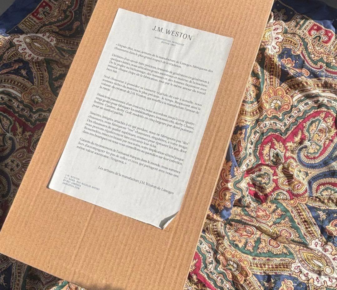 J.M. WESTON Golf641 size:6 廃盤モデル