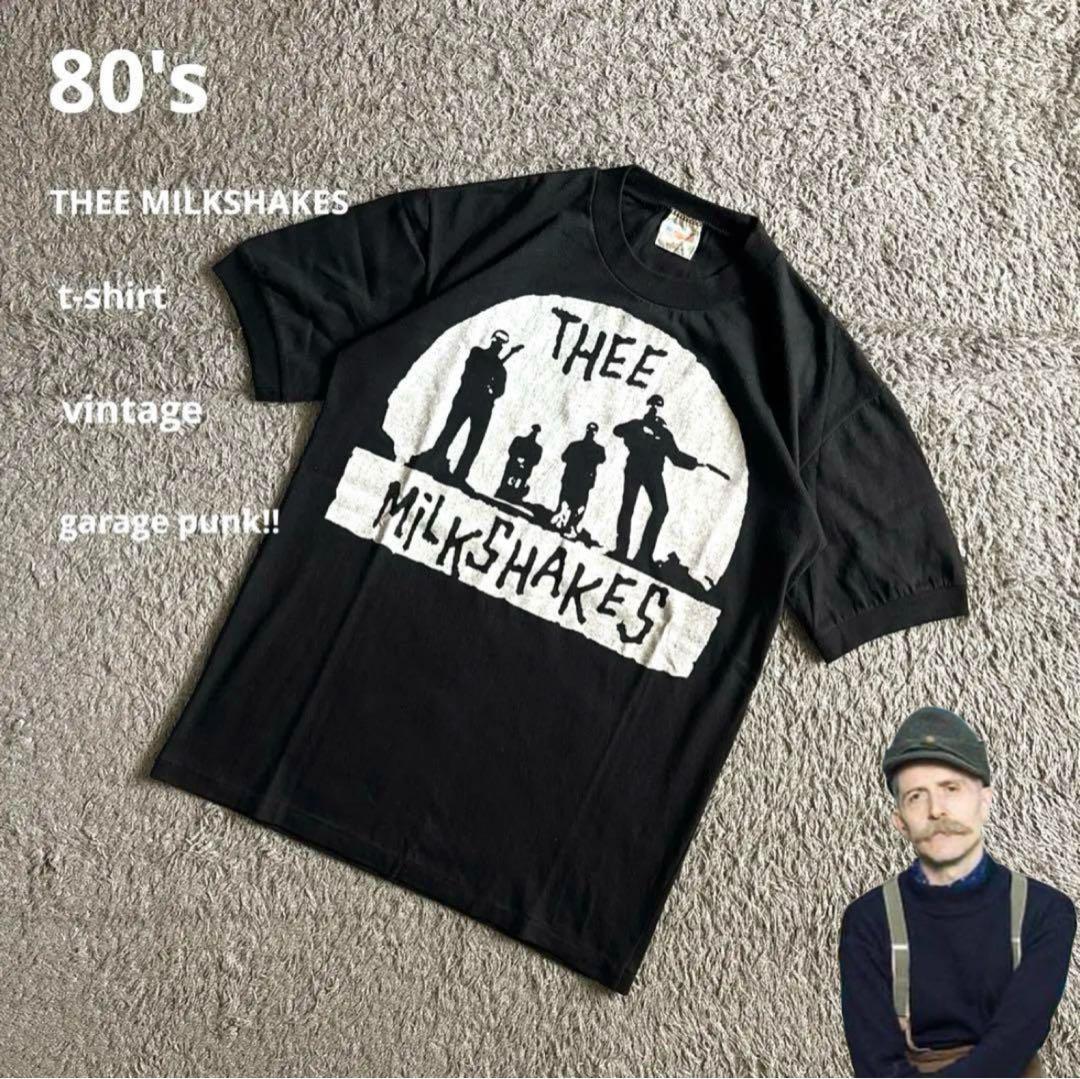 悶絶80's THEE MILKSHAKES Tシャツ 当時物ヴィンテージ