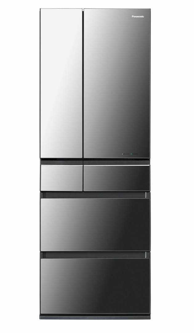 Panasonic冷蔵庫NR-F503HPX-X形　500L 2017年式　鏡面