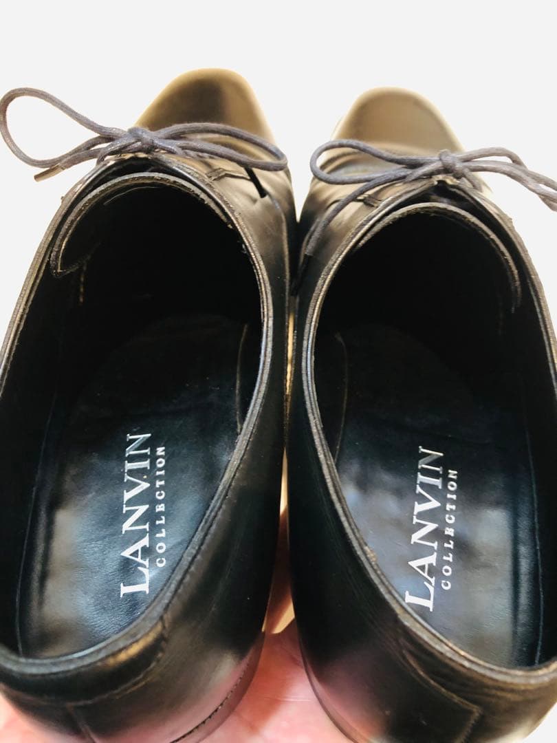 ★超美品★定価30,000円！LANVIN ストレートチップ 本革 27EEE