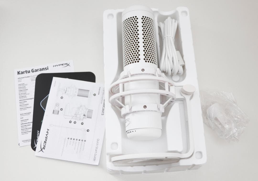 HyperX QuadCast s ホワイト 未使用品