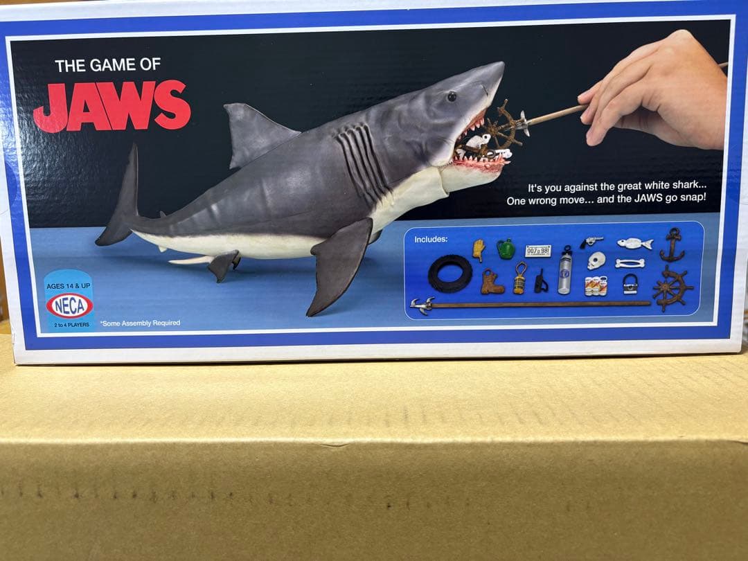 【新品未開封】ザ・ゲーム・オブ・ジョーズ 50周年記念フィギュア