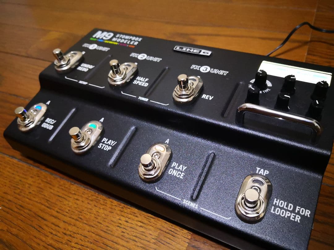 Line6 M9 フットスイッチ交換済み！
