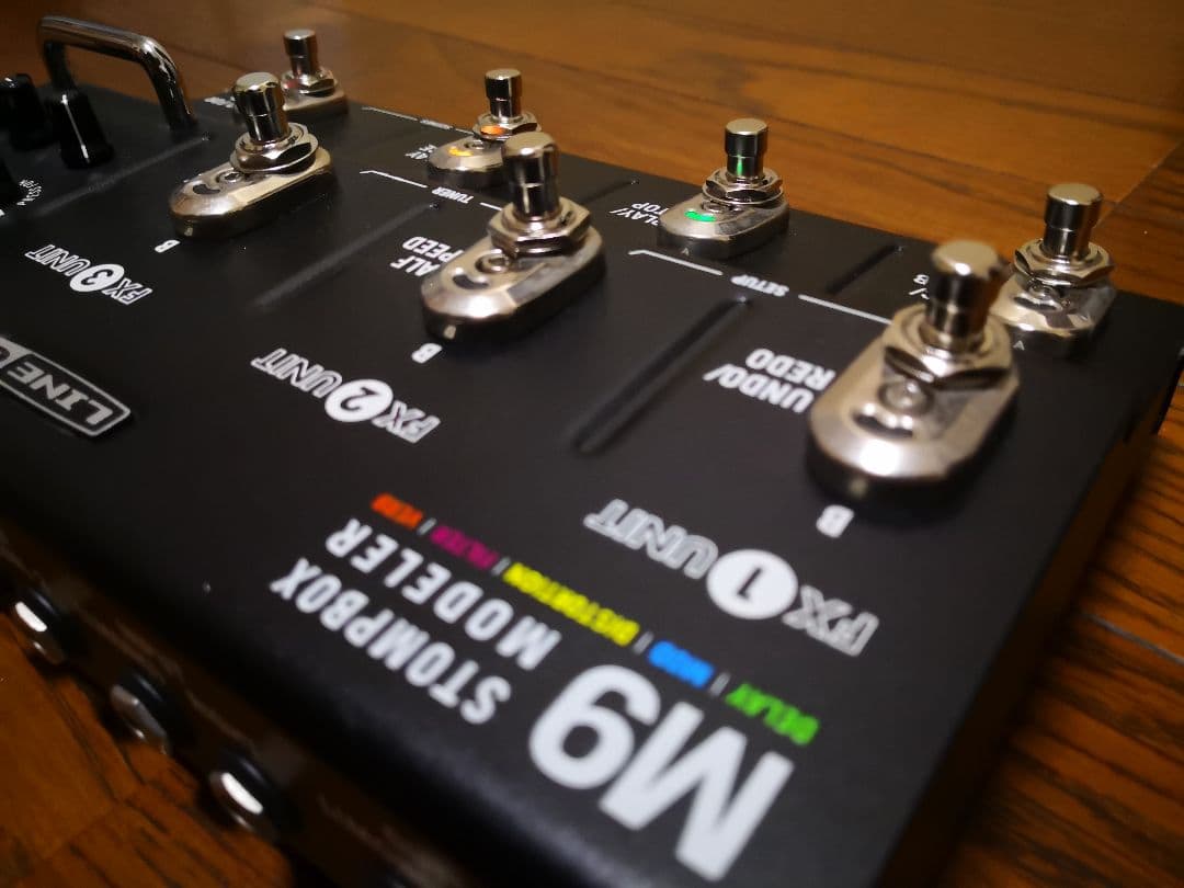 Line6 M9 フットスイッチ交換済み！