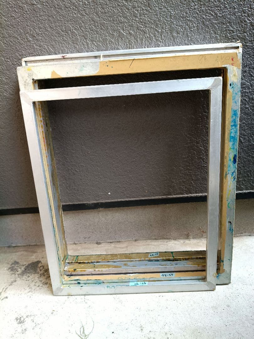 シルクスクリーン用　アルミフレーム　10枚セット