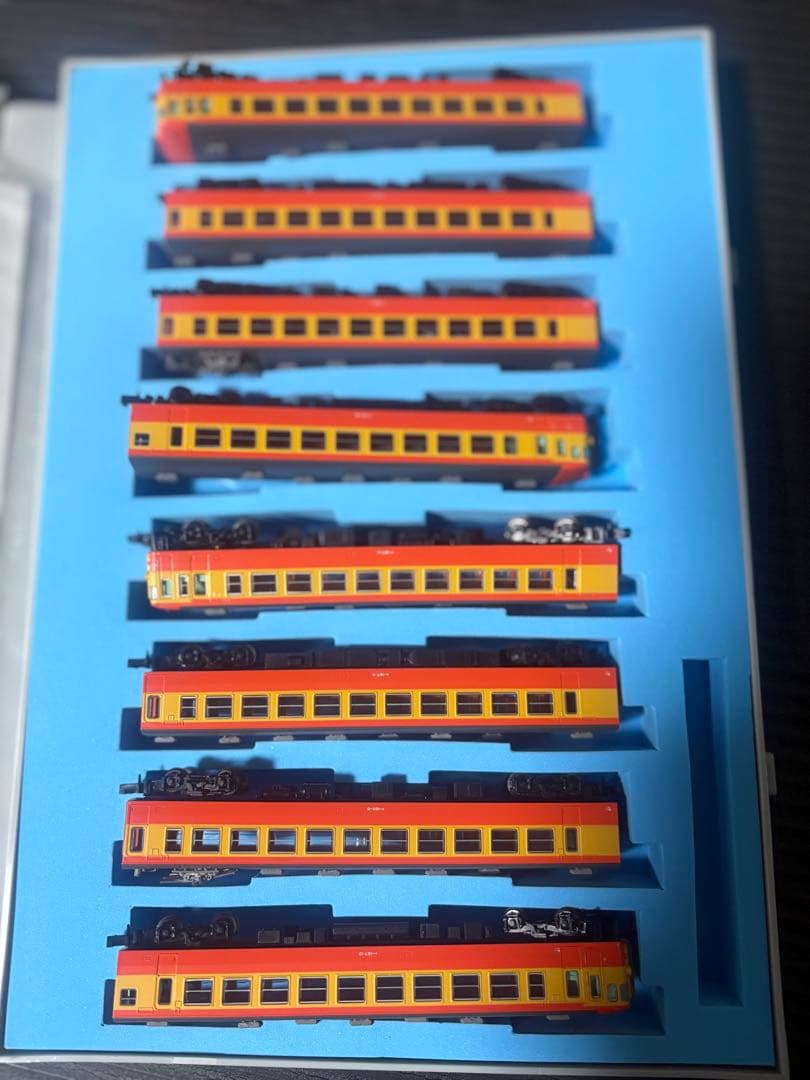 A-5320 国鉄167系 修学旅行色 非冷房「わかくさ」8両セット