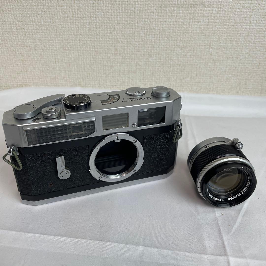 赤字特価】Canon 7 レンジファインダーカメラ 50mmレンズ付き