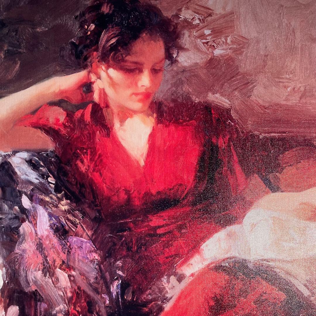 キャンバス プリントアート 本を読む人 額付き 絵画 インテリア