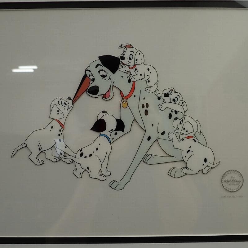 RU-6018　ディズニーセル画　101匹　わんちゃん