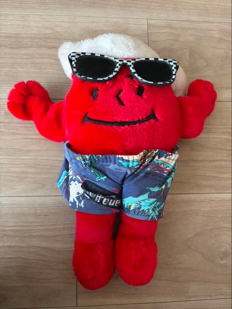 カートコバーン vintage kool aid man ぬいぐるみ 奇跡 カートコバーン 私物 vintage kool aid man ぬいぐるみ - メルカリ