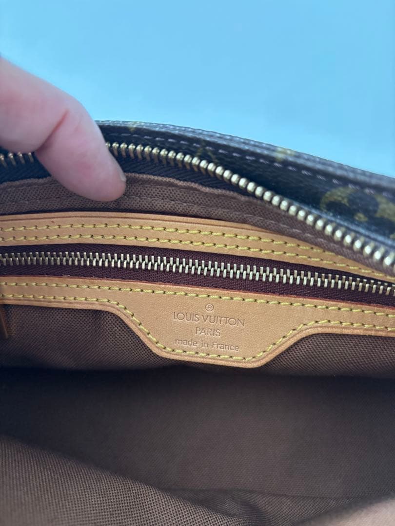 【正規品】ルイ・ヴィトン モノグラム トロター ショルダーバッグ ヴィンテージ