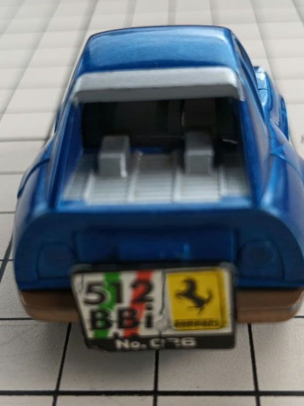 チョロQ　Ferrari　　 ミニカー 青