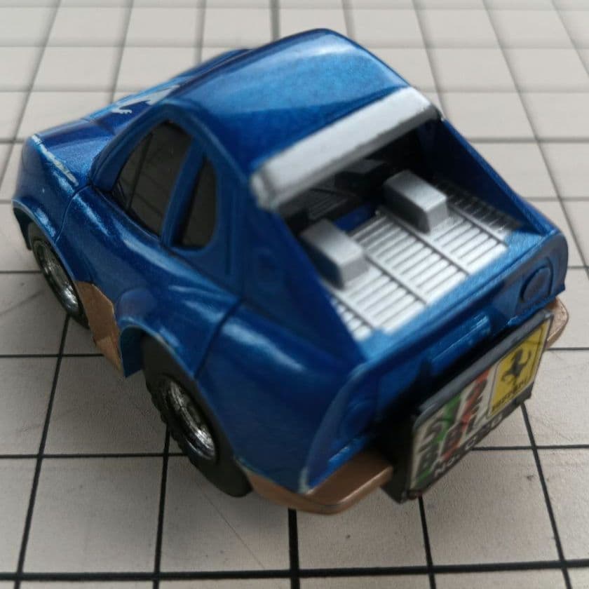 チョロQ　Ferrari　　 ミニカー 青