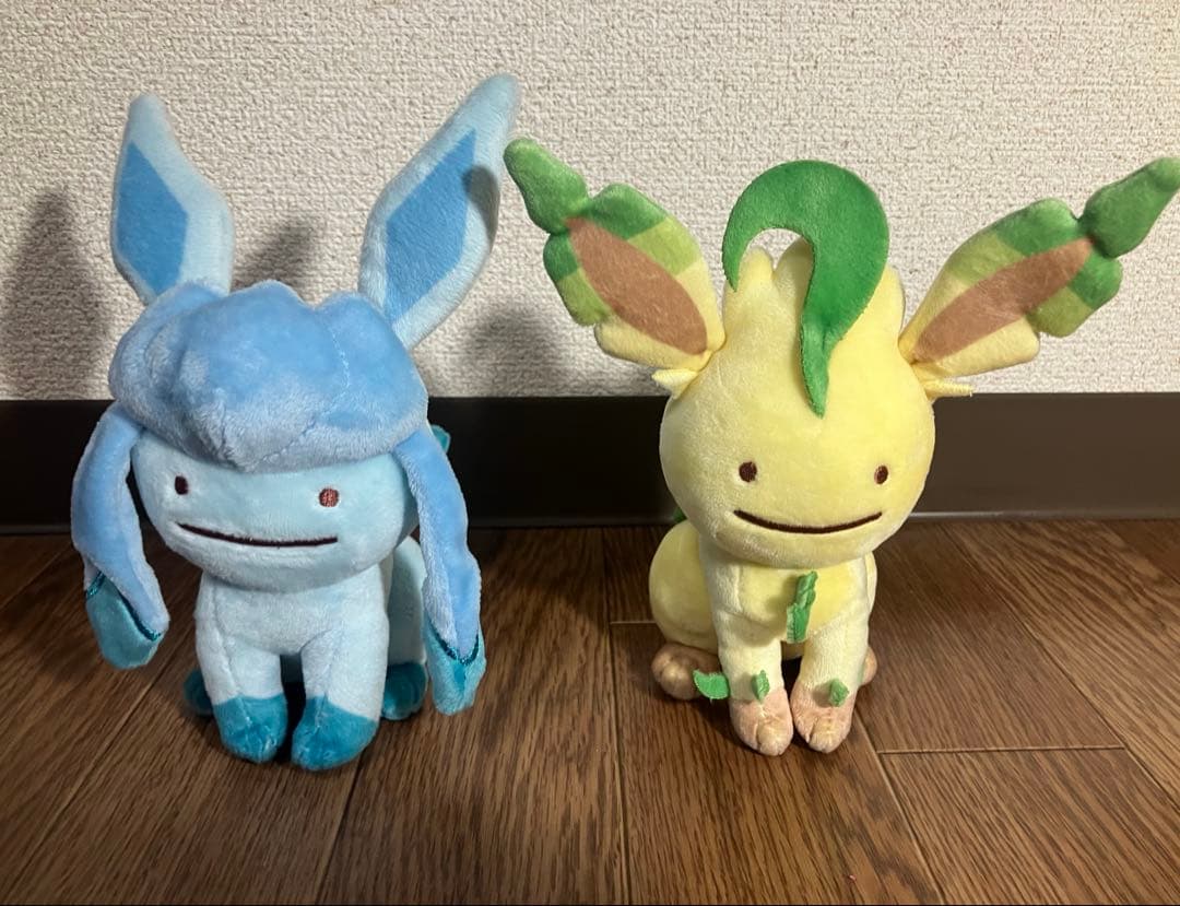 ポケモンセンター限定 ぬいぐるみ へんしん！メタモン リーフィア