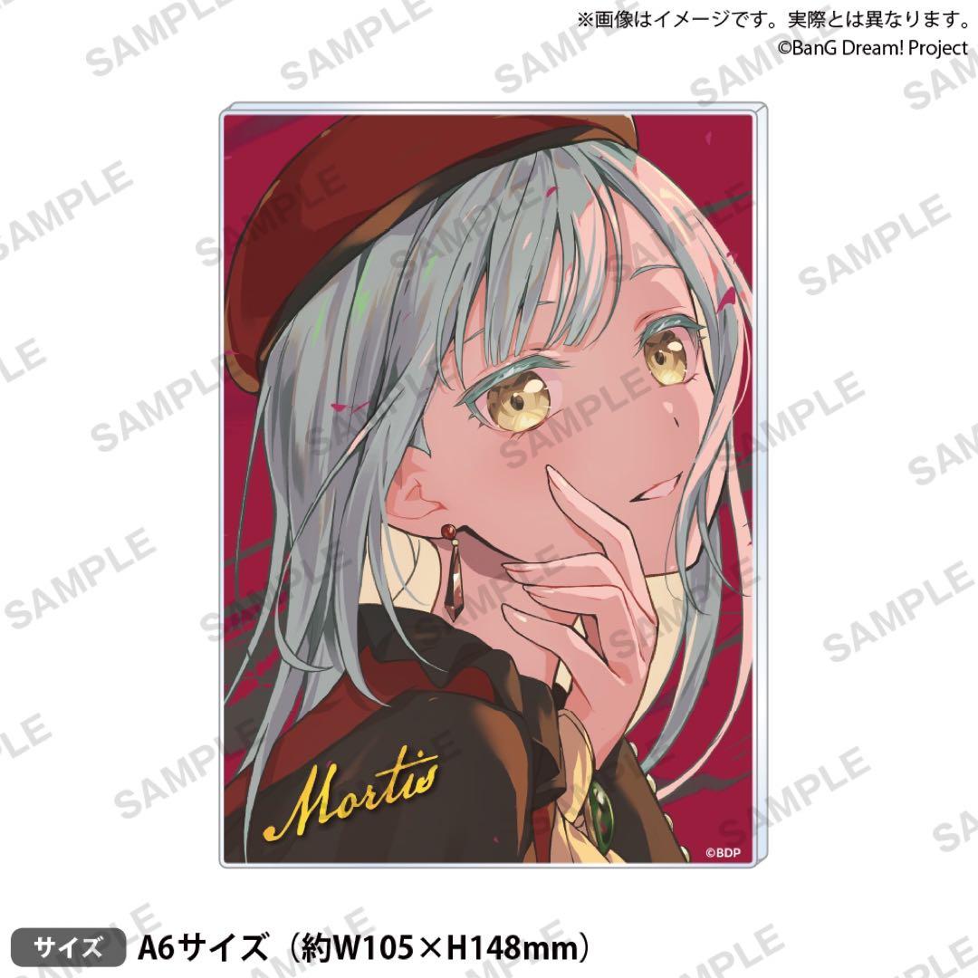 バンドリ Ave Mujica アクリルパネル 信澤収展 若葉睦 モーティス