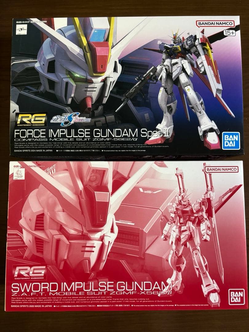 RGフォースインパルスガンダムspecⅡ RGソードインパルスガンダム RG フォースインパルスガンダム SpecII レビュー