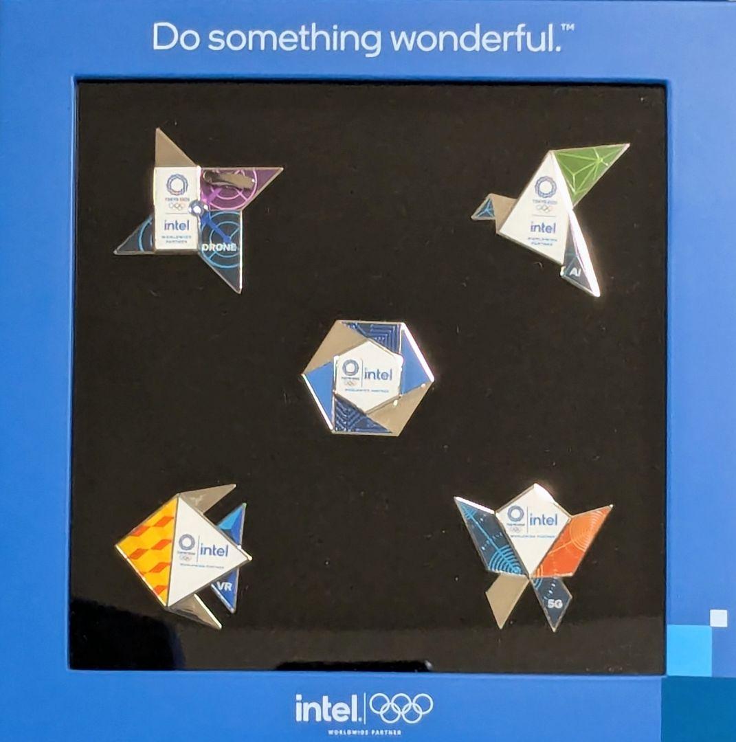東京 2020 オリンピック　Intel社　五輪　ピンバッジ　10個セット