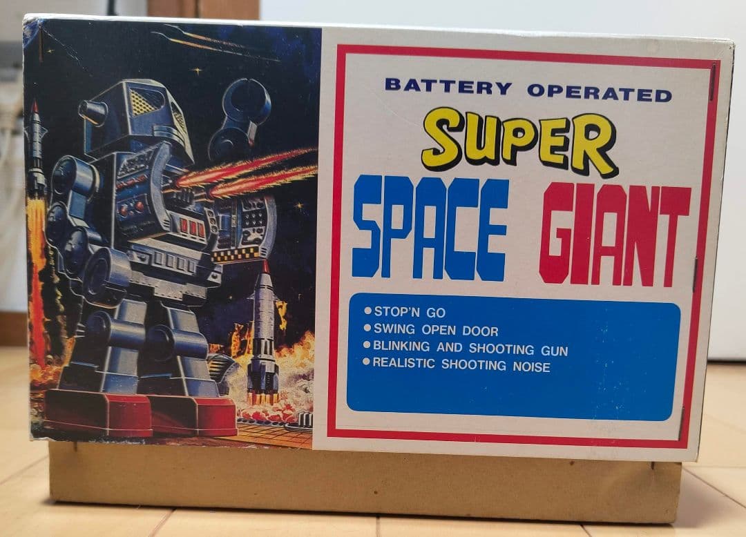 メタルハウス ブリキロボット スーパースペースジャイアント ブリキの